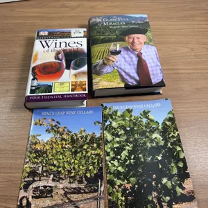 Wine Reference Books and Stag's Leap Wine Cellars Brochures