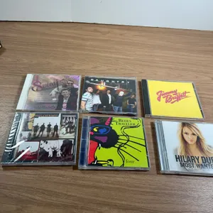 6 Rock and Pop CDs Hilary Duff Daughtry Buffett