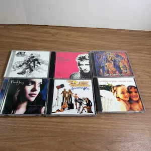 6 Rock and Pop Music CD Albums
