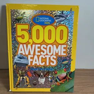 National Geographic Kids 5,000 Awesome Facts Hardcover Book