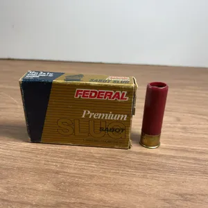 Federal 12GA 3" Hydra-Shok Sabot Slug Shotshells