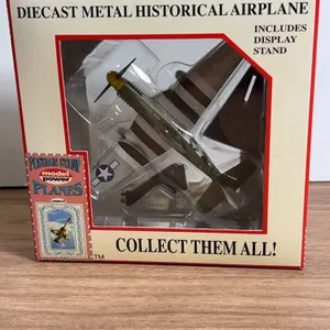 Model Power Postage Stamp P-51 Mustang Diecast Airplane