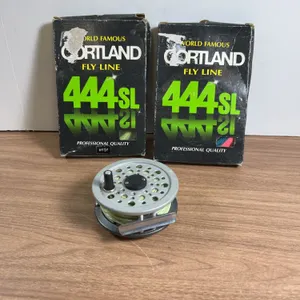 Shakespeare Beaulite Fly Reel with Cortland 444SL Fly Line