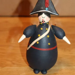 Alamani Signed French Napoleonic Era Soldier Figurine
