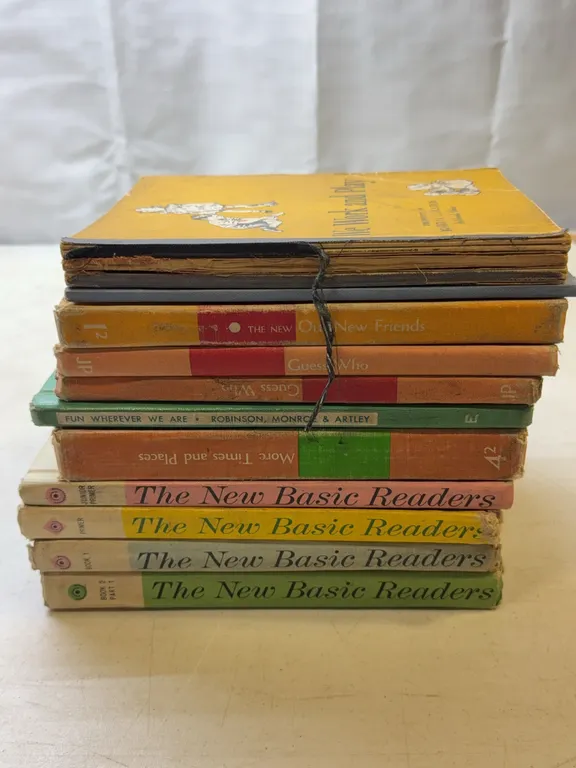 Vintage Elementary School Textbooks & The New Basic Readers Collection