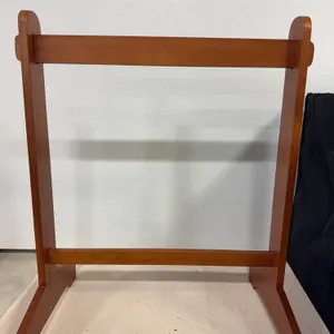 Vintage Wooden Quilt Rack or Blanket Display Stand