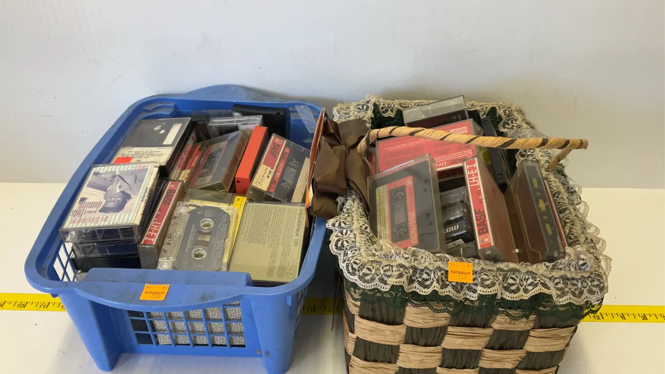 Assortment of Cassette Tapes