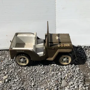 Vintage 1960 Tonka Toys Army Jeep