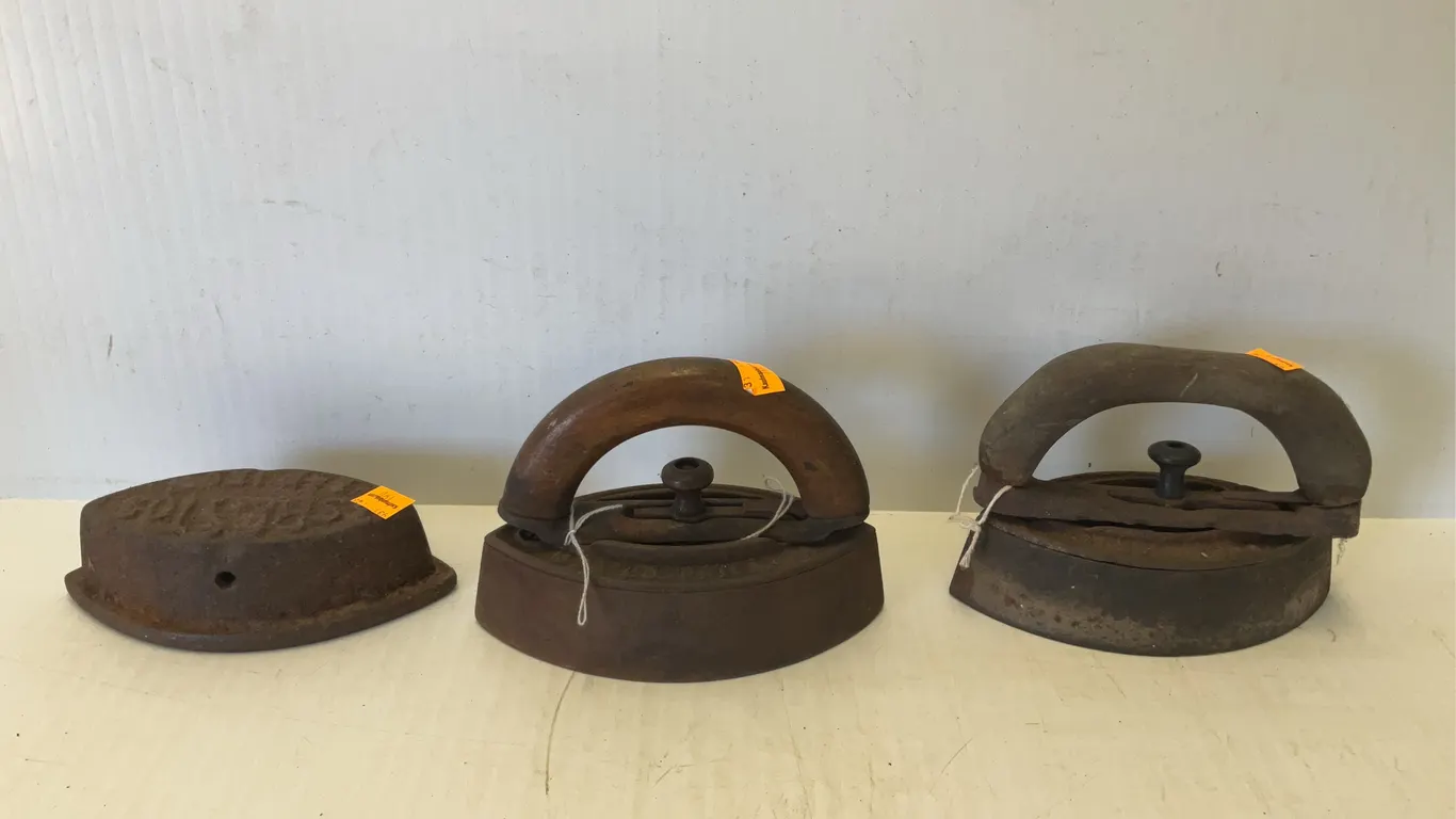 (3) Vintage Sad Irons
