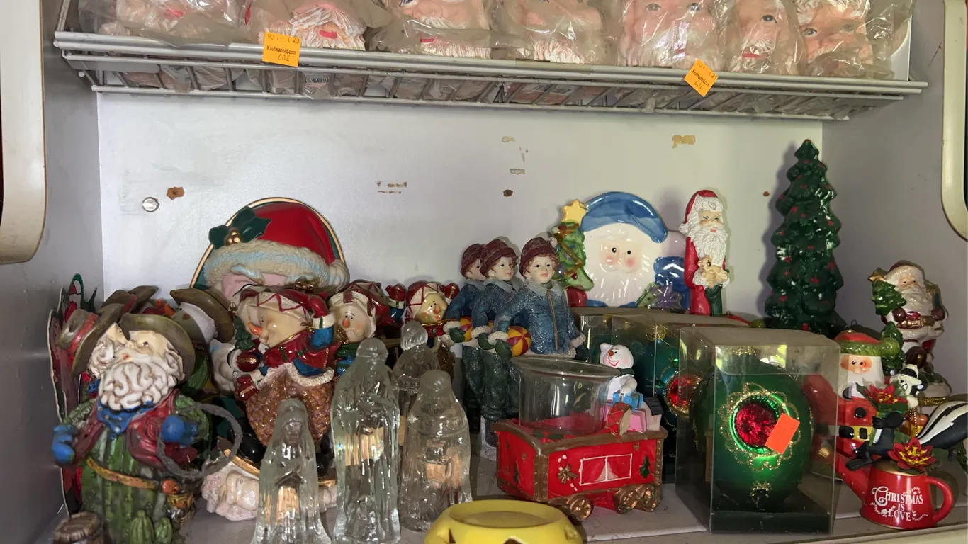 Misc. Christmas Decor, Santa Candle Holders