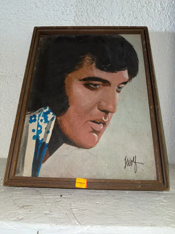 Elvis painting