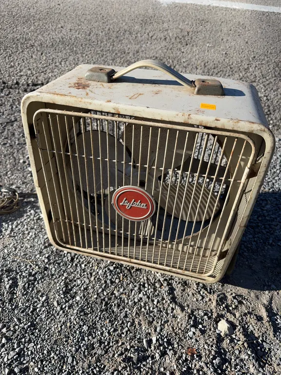 LeJohn vintage fan