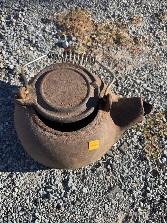 Cast iron kettle