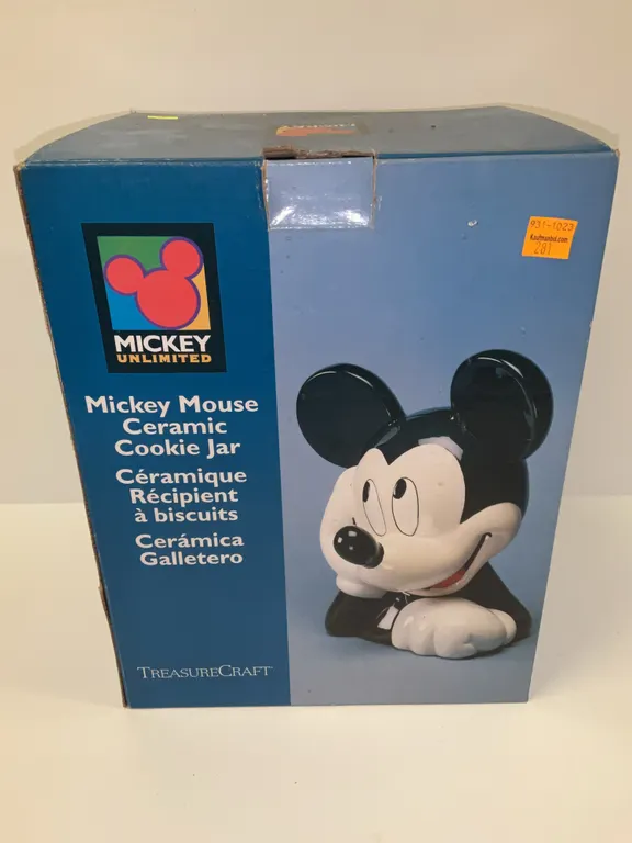 Mickey Unlimited Mickey Mouse Cookie Jar