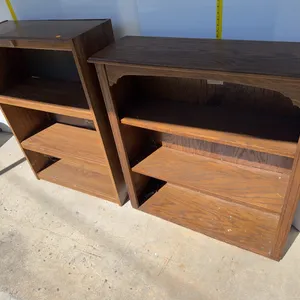 (2) Bookshelves