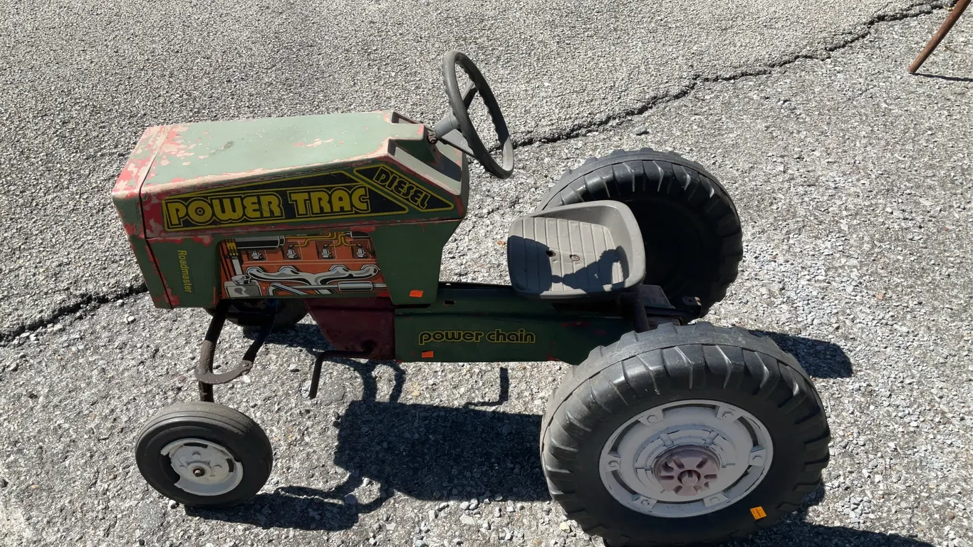 Vintage Plastic Pedal Tractor