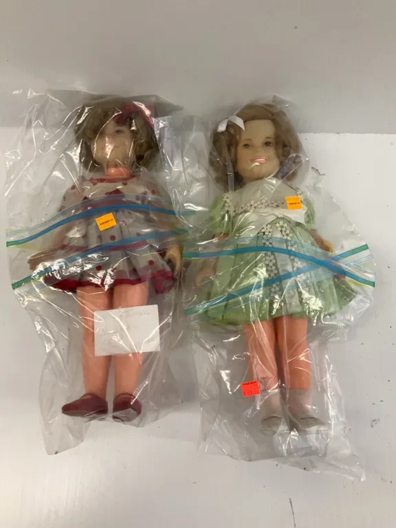 (2) Vintage Shirley Temple Dolls