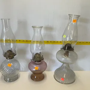 3 Vintage Oil Lamps