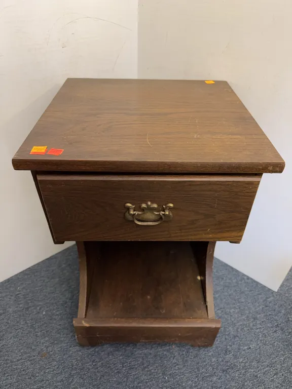 Wooden side table