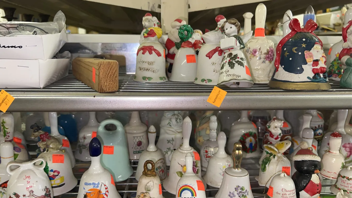 Assorted Glass Bells (Mainly Christmas)