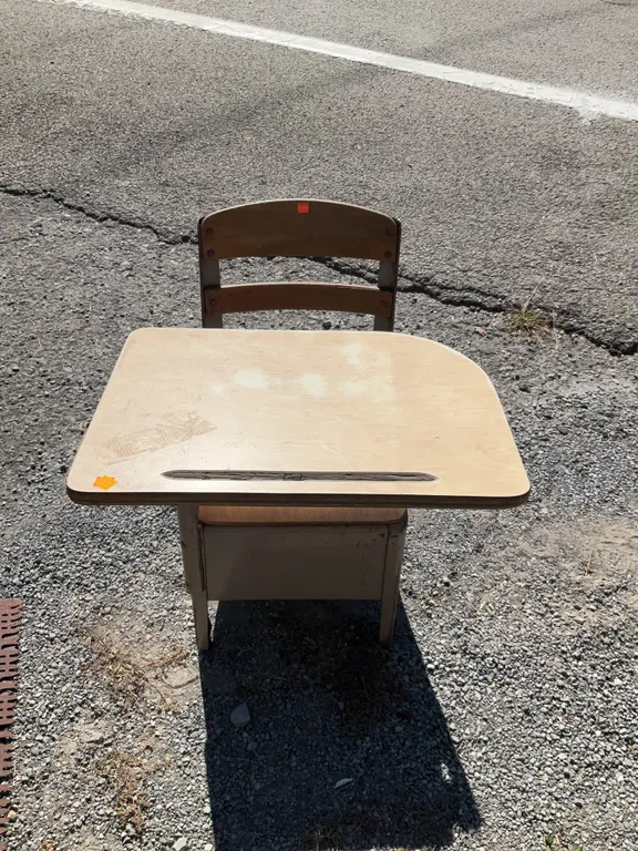 Vintage School Desk