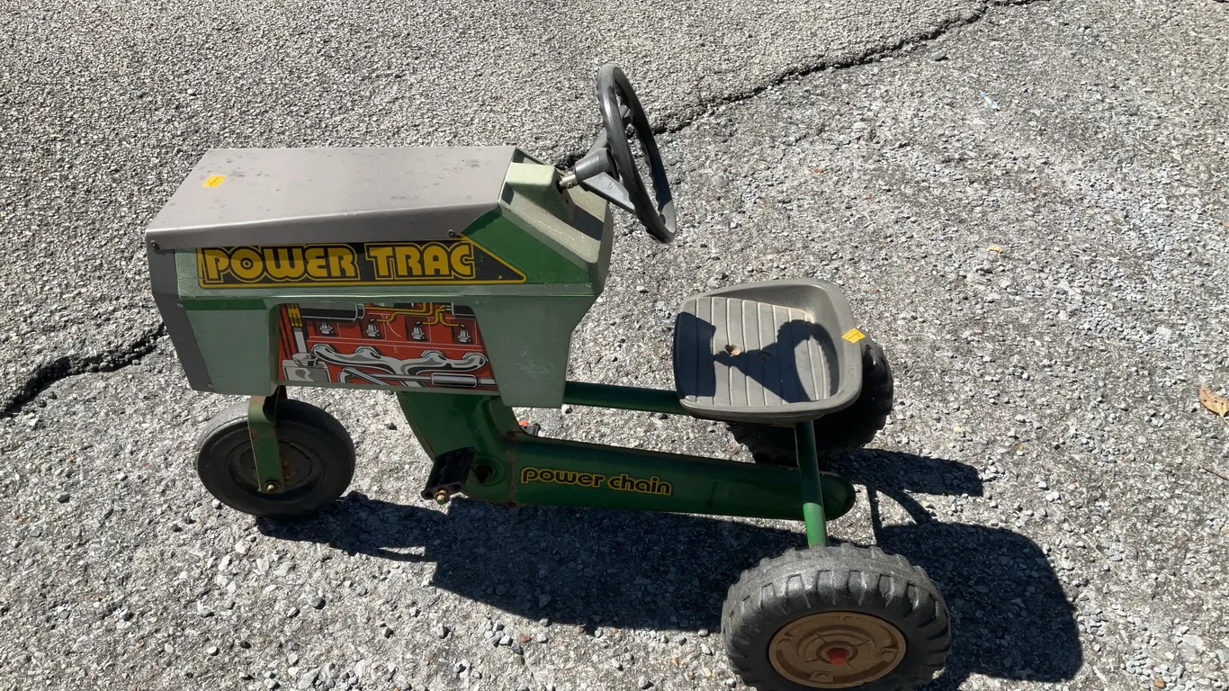 Vintage Plastic Pedal Tractor