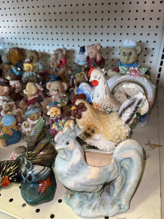 Porcelain Bear Figurines and Decor