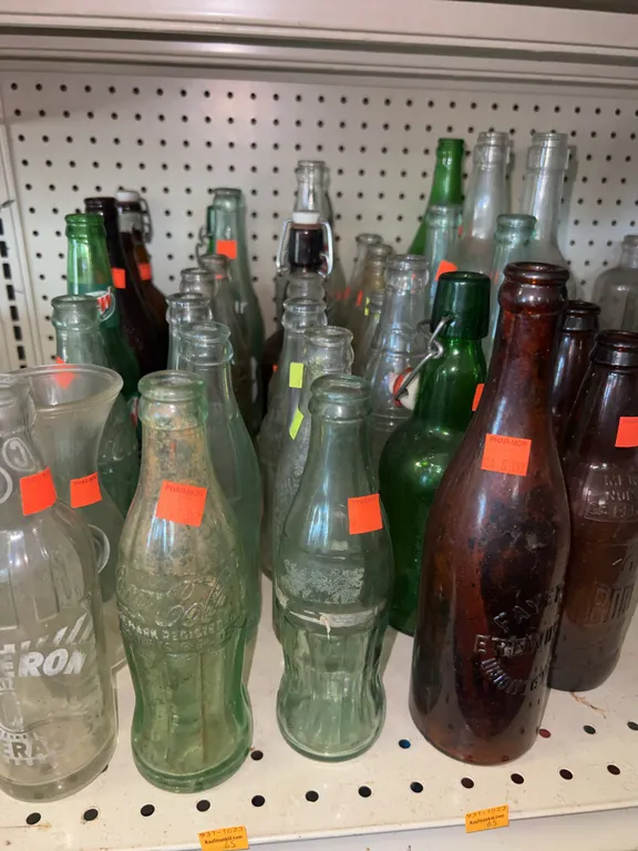 Assortment of Glass Bottles