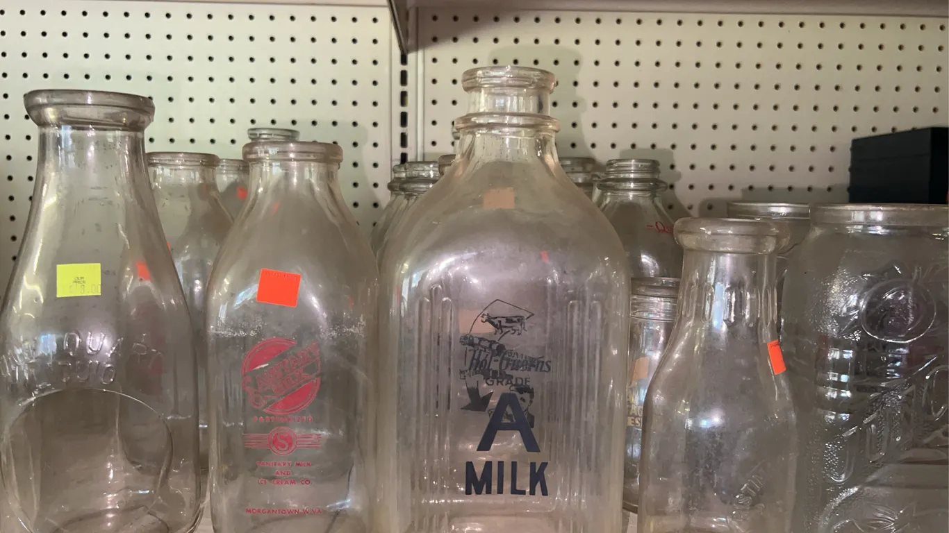 Assortment of Glass Bottles