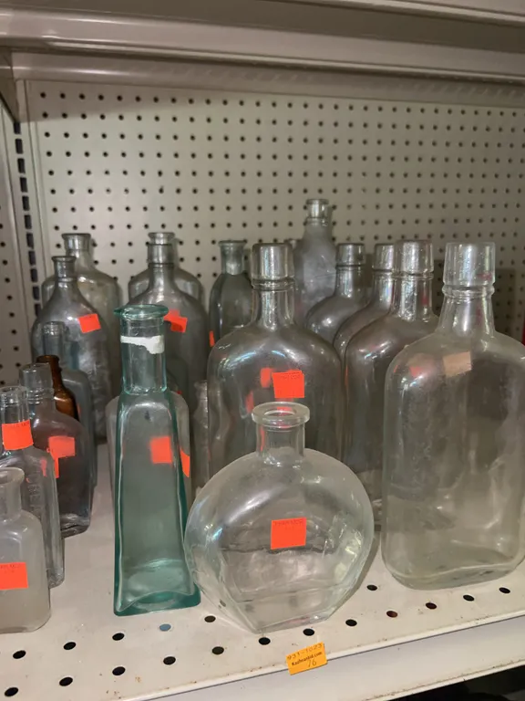 Assortment of Glass Bottles