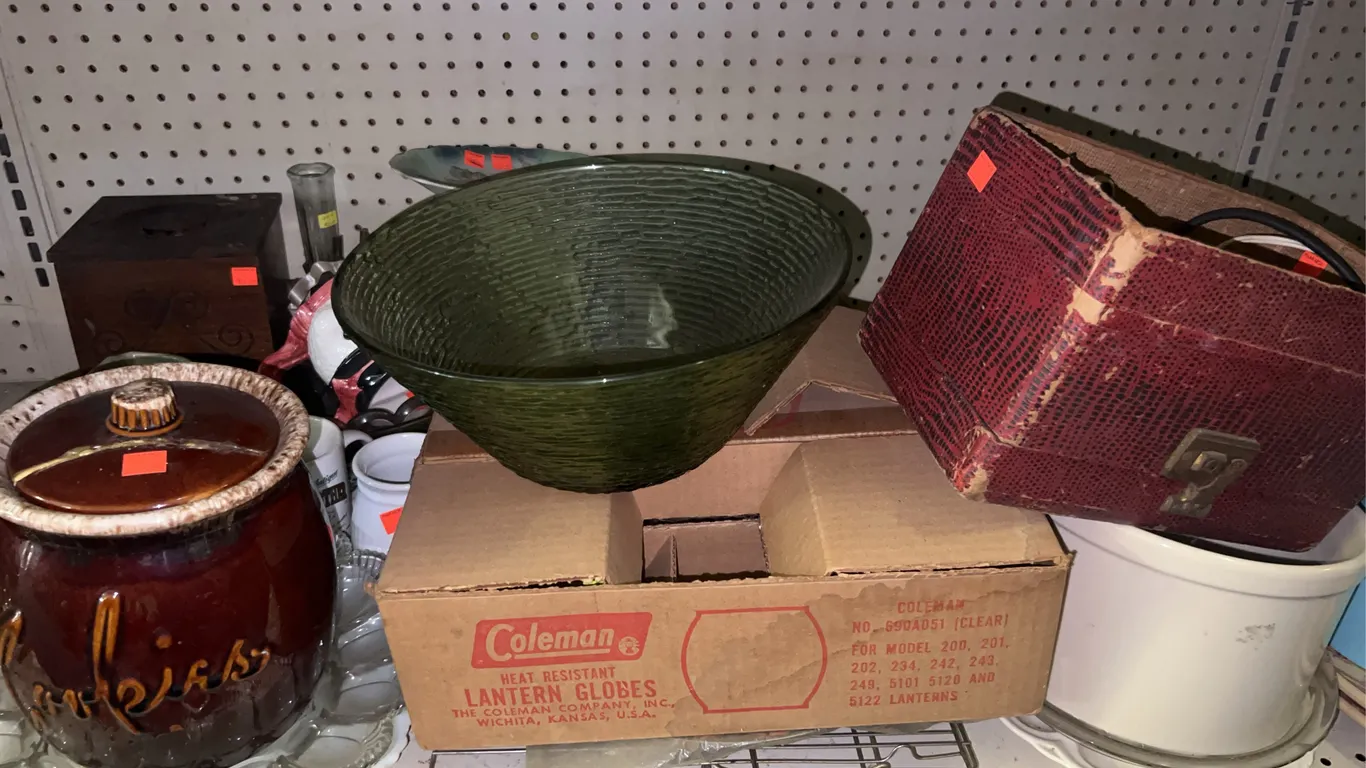 Misc. Items (Dishes, Bowls, Platters, Pitcher, Electric Razors)