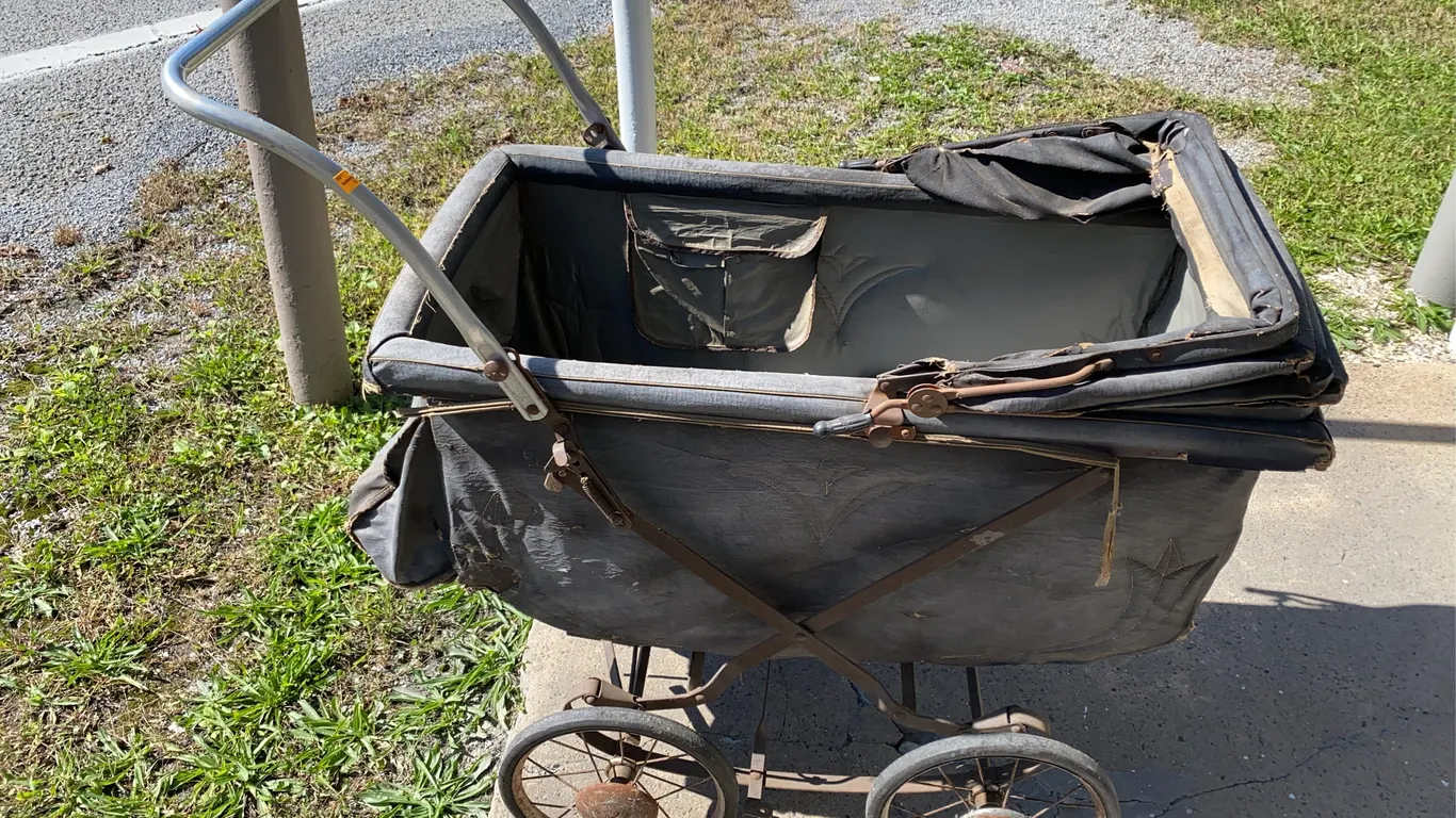 Thayer Antique Baby Stroller