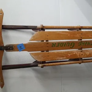 VINTAGE LIGHTNING GUIDE METAL RUNNER SLED