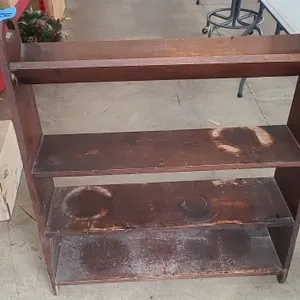 HARDWOOD BOOKSHELF