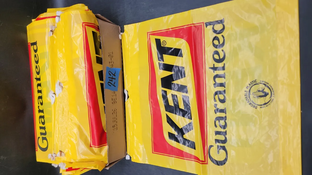 KENT GUARANTEED DRAW STRING PLASTIC BAGS