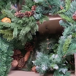 CHRISTMAS- WREATH, PINECONES & more