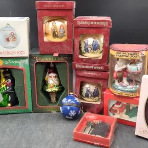 CHRISTMAS- HUMMELWERK, SCHMID & other ornaments