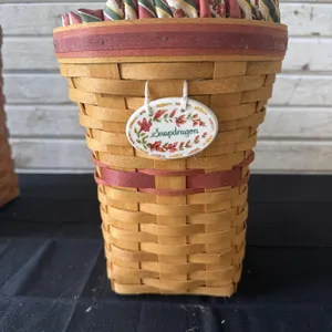 Longaberger Snapdragon Basket, 1998