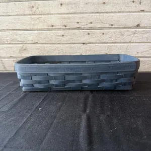 Longaberger Rectangular Basket in Blue