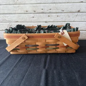 Vintage 1991 Longaberger Rectangular Basket