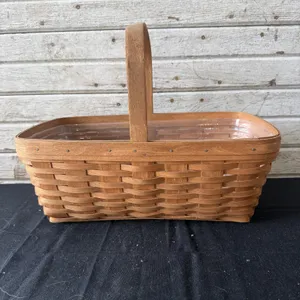Longaberger Rectangular Handwoven Basket