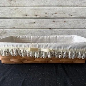Vintage 1993 Longaberger Bread Basket