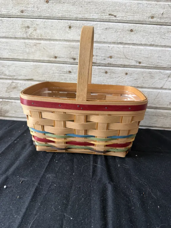 Longaberger Rectangular Woven Basket