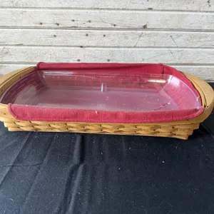 Longaberger Rectangular Serving Basket