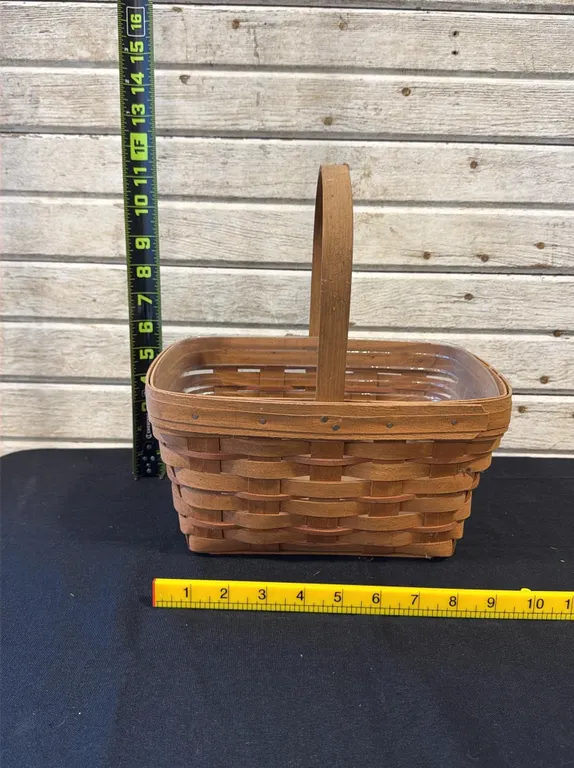 Longaberger 1988 Rectangular Wood Basket