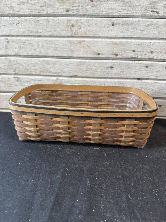 Longaberger Rectangular Woven Basket