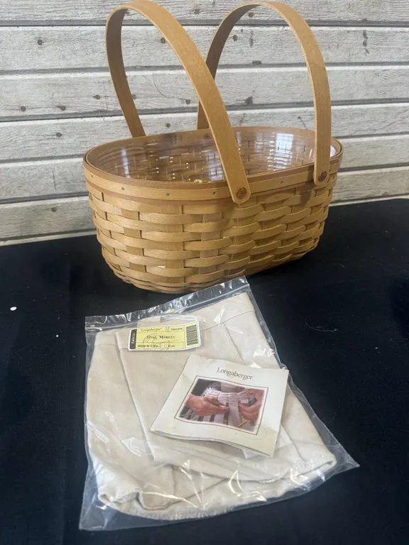 Longaberger Oval Market Basket