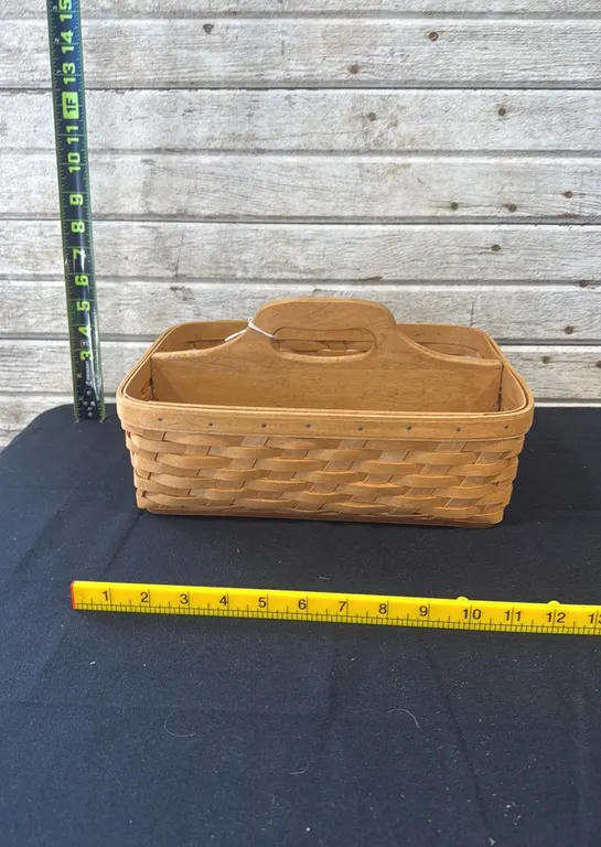 Longaberger Rectangular Divided Basket