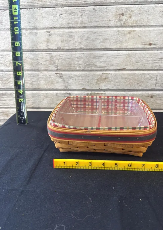 Longaberger 1998 Picnic Pal Basket Set