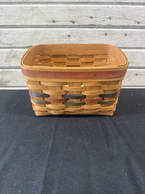 Longaberger Rectangular Basket 1994